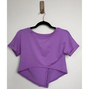 Jo & Jax Dance Wear Youth Large Cropped Split Back Dance Top Athletic Perform